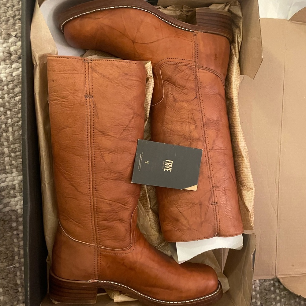 Frye Campus Boot Saddle 10.5M